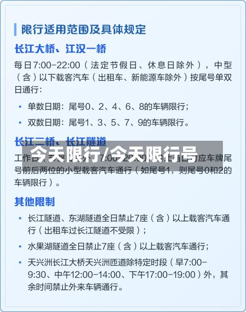 今天限行/今天限行号-第3张图片