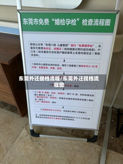 东莞外迁提档流程/东莞外迁提档流程图