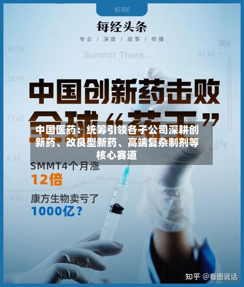中国医药：统筹引领各子公司深耕创新药	、改良型新药、高端复杂制剂等核心赛道-第3张图片