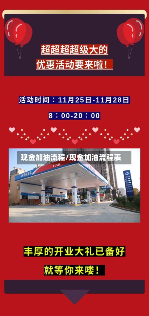 现金加油流程/现金加油流程表-第3张图片