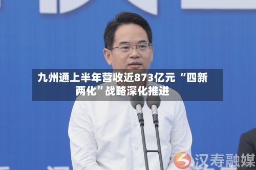 九州通上半年营收近873亿元 “四新两化”战略深化推进-第2张图片