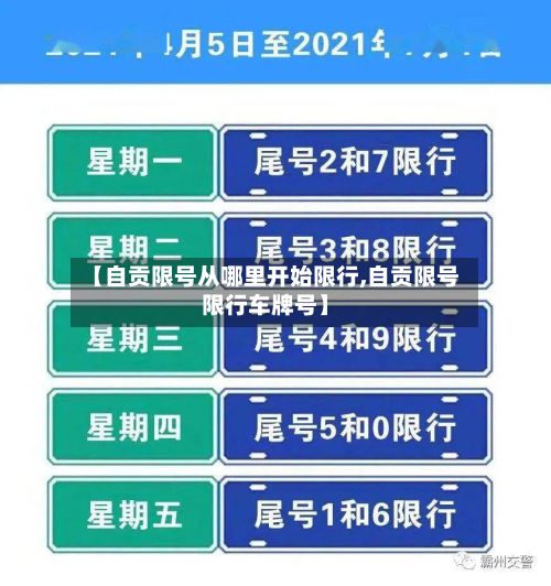 【自贡限号从哪里开始限行,自贡限号限行车牌号】-第3张图片