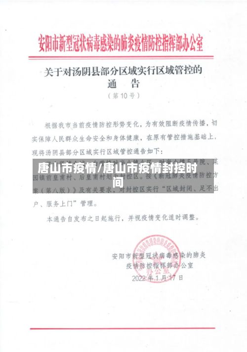 唐山市疫情/唐山市疫情封控时间-第3张图片