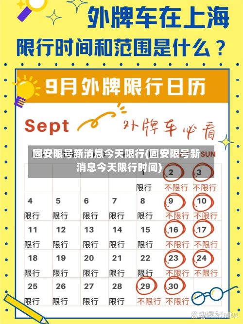 固安限号新消息今天限行(固安限号新消息今天限行时间)