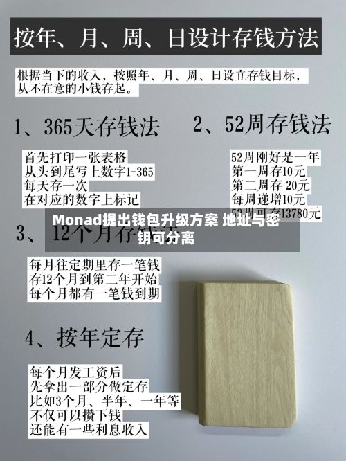 Monad提出钱包升级方案 地址与密钥可分离