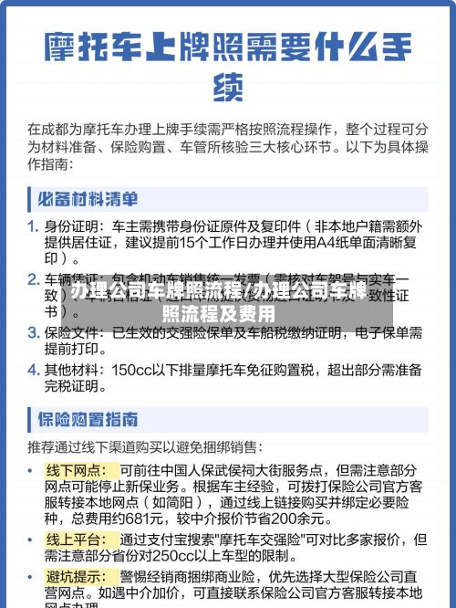 办理公司车牌照流程/办理公司车牌照流程及费用-第2张图片