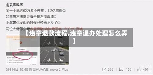 【违章退款流程,违章退办处理怎么弄】