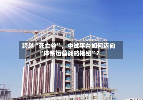 跨越“死亡谷”，中试平台如何迈向“体系运营战略枢纽”？-第3张图片