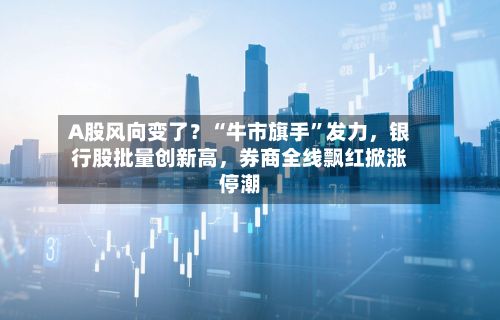 A股风向变了？“牛市旗手”发力，银行股批量创新高，券商全线飘红掀涨停潮-第2张图片