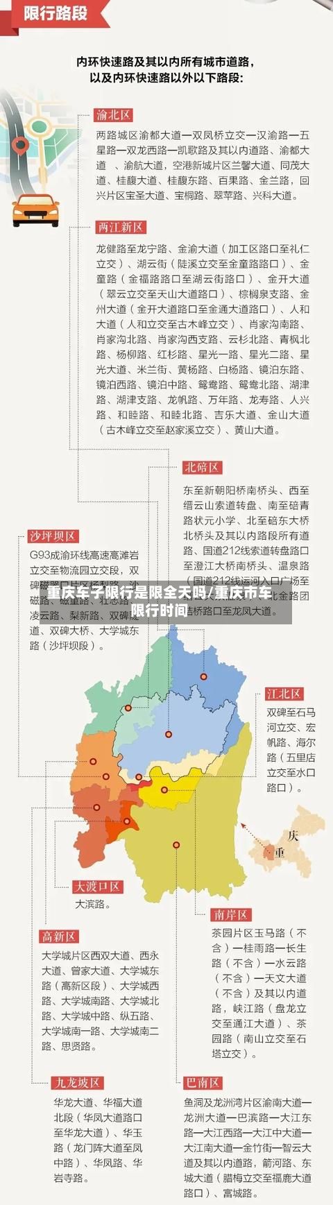 重庆车子限行是限全天吗/重庆市车限行时间