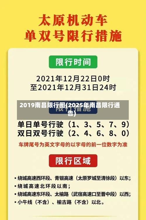 2019南昌限行图(2025年南昌限行通告)-第2张图片