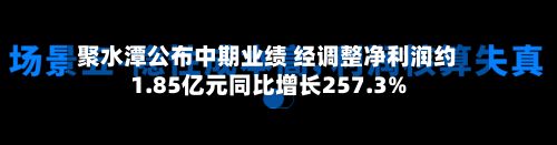 聚水潭公布中期业绩 经调整净利润约1.85亿元同比增长257.3%-第2张图片