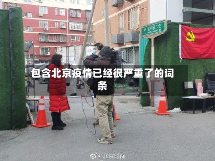 包含北京疫情已经很严重了的词条-第2张图片